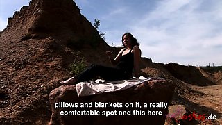 Anal fist fetish babe outdoor fist fuck with passion
