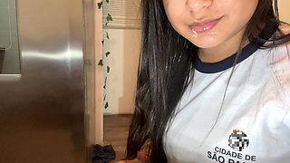 STUDENT SKIPPED SCHOOL TO SUCK MARRIED MATURE MAN