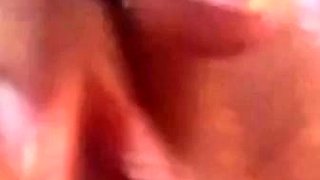 Close up pussy solo dildoing