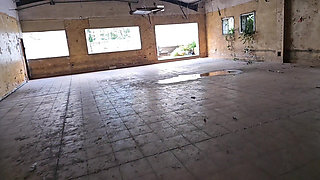 POV Your Girlfriend Suck Youu Cock in Spooky Place