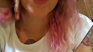 Pierced nipples latina