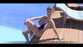 Milfy city, visual novel, squid game