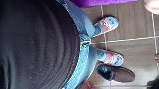 A Blowjob as a Farewell Stepbrother Swallows My Semen as a Thank You for Visiting Her!
