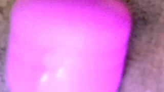 Latina girl masturbating alone