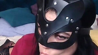 Silky Seduction Dirty Talk & Intense Masturbation in Mask