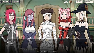 Sakura from Naruto in an animated hentai adventure