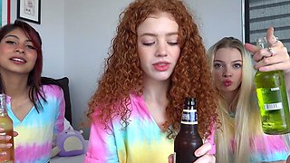 Sexy amateur lesbians licking the ass HD