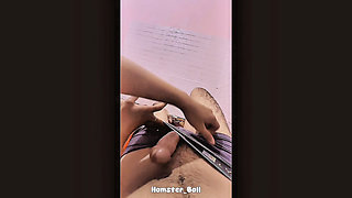POV on Step Sister Handjob in Room During Sleepover Together