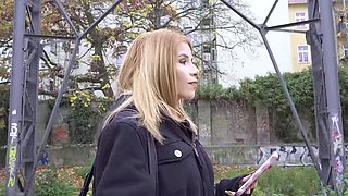 GERMAN SCOUT - Deep Anal Sex Casting for Colombian Teen