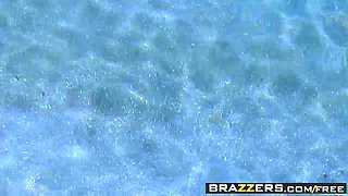 Brazzers - Pornstars Like it Big - Pornstar In The Pool scene starring Monique Alexander and Danny D