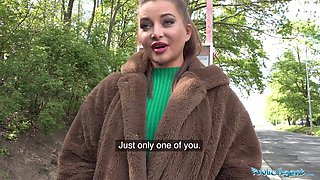 Anna Polina gets her perfect boobs out for a fucking