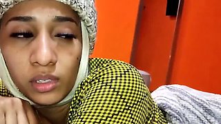 Step Mom Leyne Rodriguez Can't Rest Until She's Sucking Stepson's Cock Under The Sheets