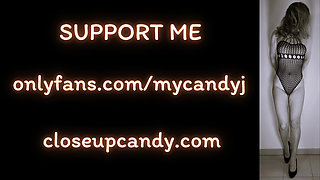 Roommate Helps Him Cum Quickly in Her Panties While His Parents Wait Outside