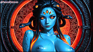 Medusa's Sexy Gaze. Ai-generated