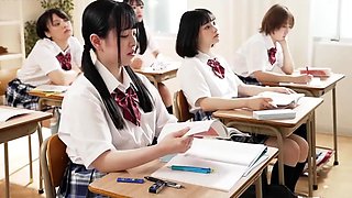 College girls having a crazy group sex