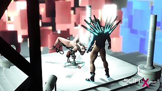 Jade's restraints movie by Scifi-X