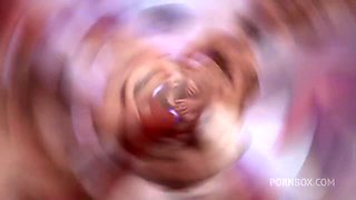 Two hot teen girl in a super group pissing