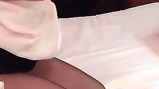 I Can't Stand the Black Pantyhose. I Insert It Raw Into the Perverted Female Teacher's Juicy Pussy and Cum Inside Her