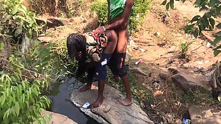 Big Pussy - Went To Fetch Water At The Riverside And Ended Up Having Sex With A River Goddess 10 Min