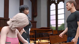 Uncensored hentai anime with sexy characters and steamy cartoon sex scenes featuring Misskitty2k