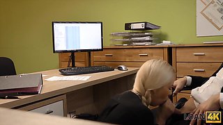 LOAN4K. Coitus-hungry agent is ready to help miss if she..
