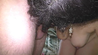 MILF got a dick in anal and mouth in the morning