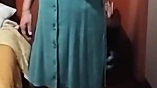 I Come Home From Work Excited and I Show Myself in Front of the Maid's Husband, I Need to Fuck