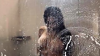 Big boobs milf masturbates with her dildo