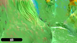 Edyn Blair Screams As Ben Englishs Huge Dick Rails Her In Easter Orgy!