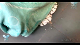 Sexy Mexican Loves Doing Footjobs.. Cum