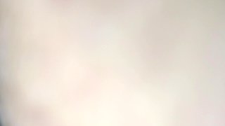 My Cuckold Plays with My Pussy and the Cock of My Bull After He Creampied Me