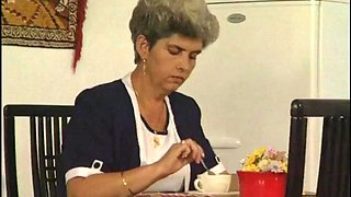 Passionate sex with brunette: Blowjob, Doggy  Big Tits Porn