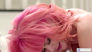 Training the cleaning lady! - Lexi Belle and Emily Addison