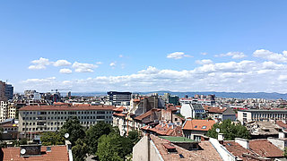 Naked City Centre Rooftop Masturbating and Cumming - Rockard Daddy