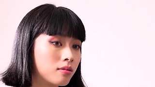 Akari Hoshino naughty Asian amateur in POV blowjob