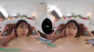 Asian nude babe amazing VR porn