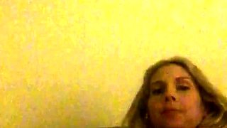 Blonde MILF with Big Boobs Playing Cam Free Porn