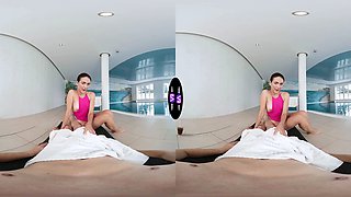 Vixi rafi teases her guy with nude poolside spectacle - teenmegaworld