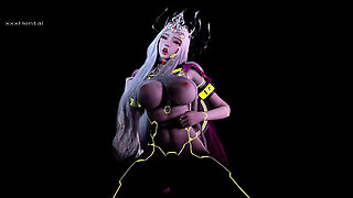 Queen Animated Allure: Big Butt Goddess in 3D - 3D Animation Hentai