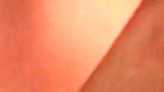 Brunette lady with natural tits likes two cocks