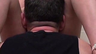 Soft Amber Deen-Ricky Stone-Victoria Summers. Stepdaddy nasty action in the bathroom