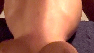 Squirted on the rubber pussy