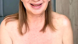 Dirty Granny Does Best Blowjob - POV Role-play Taboo