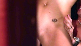 Blonde Euro babe sucks a hardcore dick
