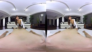 Gorgeous asian whore VR unbelievable adult story