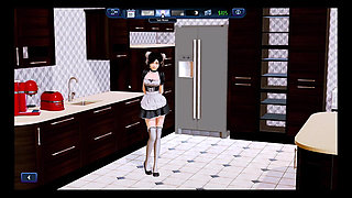 18+ Harem Hotel: Personal Elf Maid on Her Service