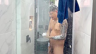 My Slut Neighbor Asks Me To Bathe In My Apartment As The Only Excuse For Me To Fuck Her Richer Than Her Husband