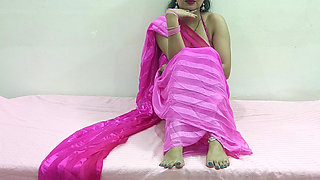 Tight Pussy Desi Bhabhi in Saree Fucked Hard by Devar in Hindi Audio