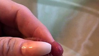 Blonde amateur milf does anal on pov camera 21