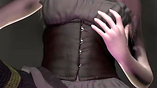 A Korean Witch's Lapdance (halloween Riding POV)